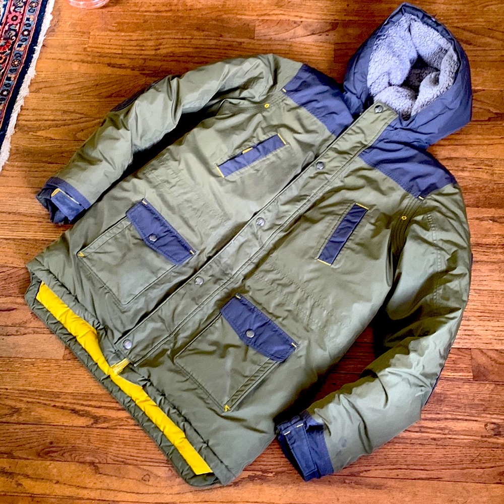 Lands end down parka